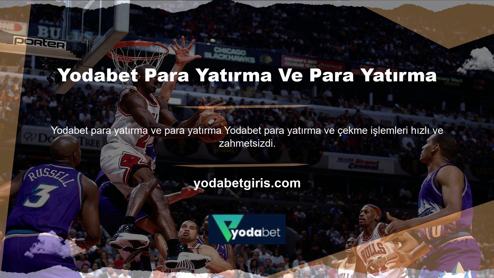 Yodabet casino'nun para yatırma ve para yatırma teknolojisi, en iyi canlı casino sitesini seçerken önemli bir faktördür